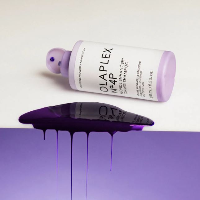 Olaplex No4P Blonde Enhancer Toning Shampoo 250ml - Image 3