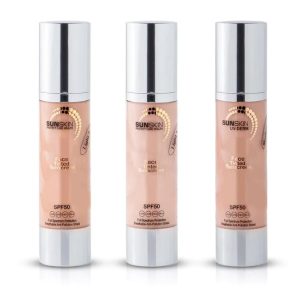 Sunskin 3-in-1 UV-DERM SPF 50 Protection, Moisturizer & Foundation 50ml