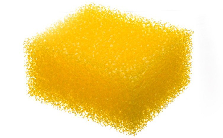 Exfoliating Sponge - Yellow - Image 3